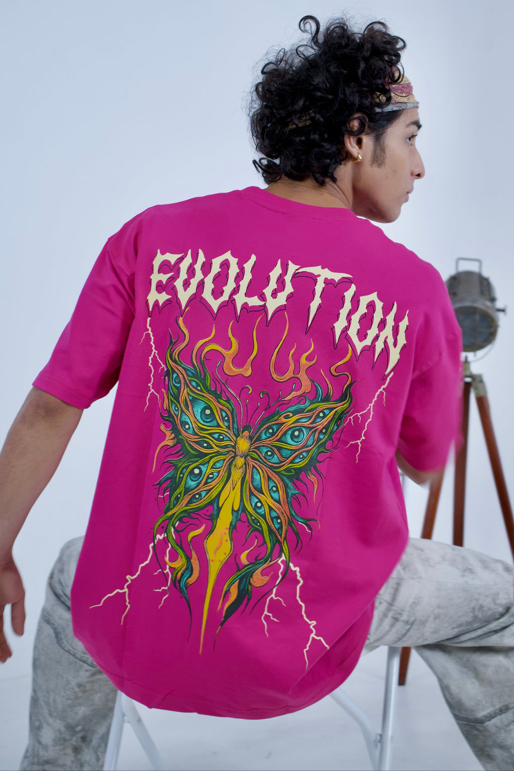 Evolution T-shirt pink [Unisex]