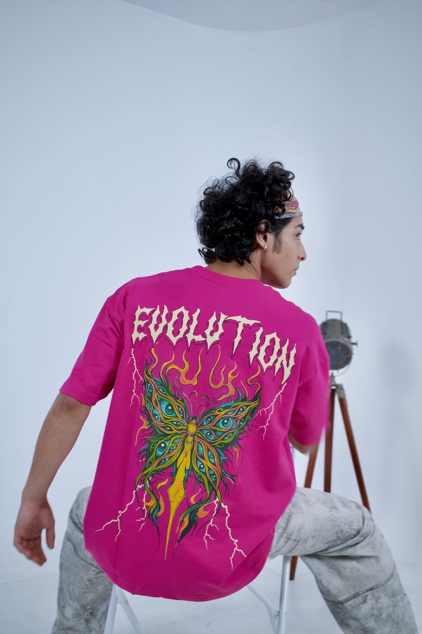 Evolution T-shirt pink [Unisex]