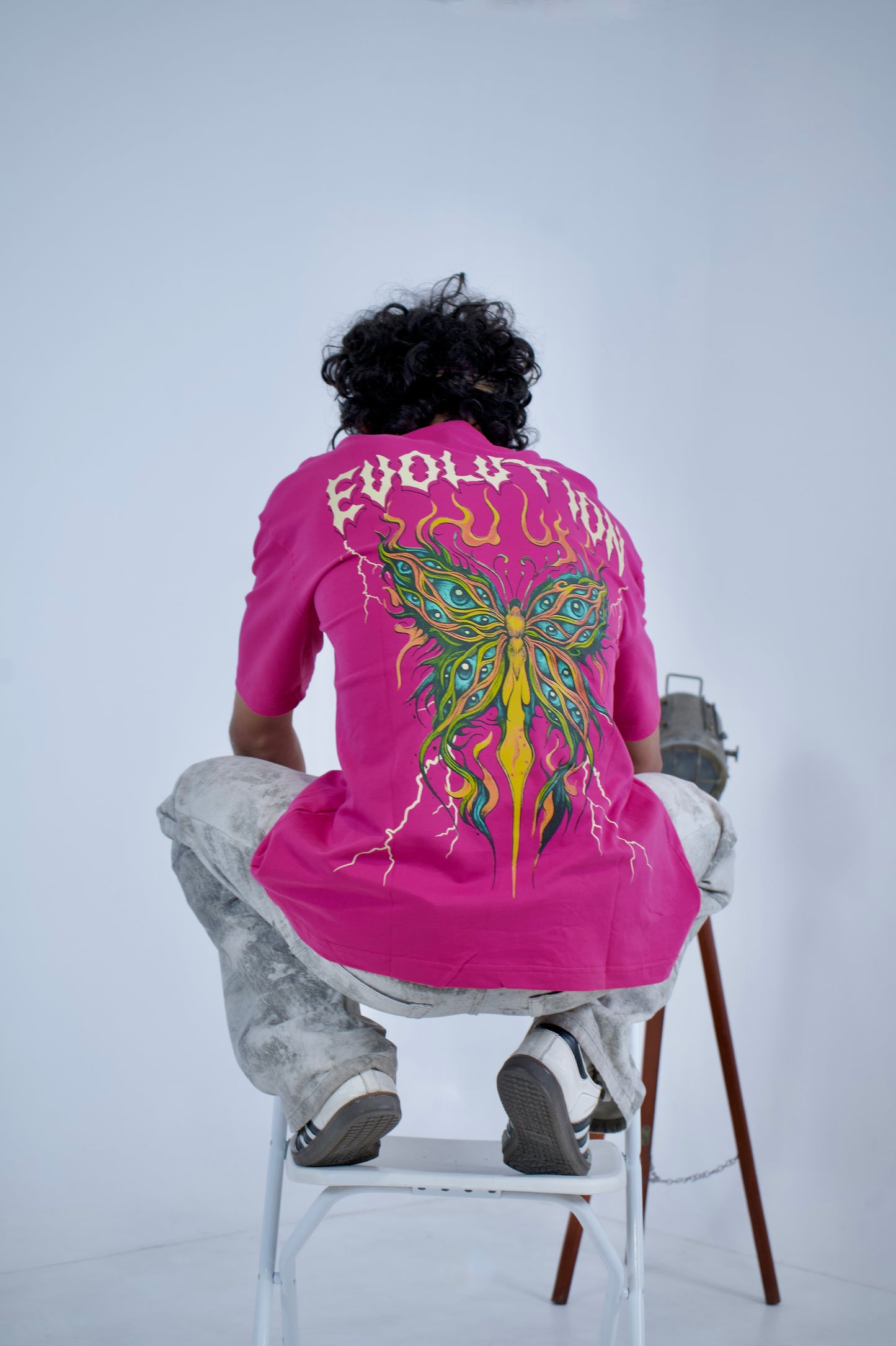 Evolution T-shirt pink [Unisex]