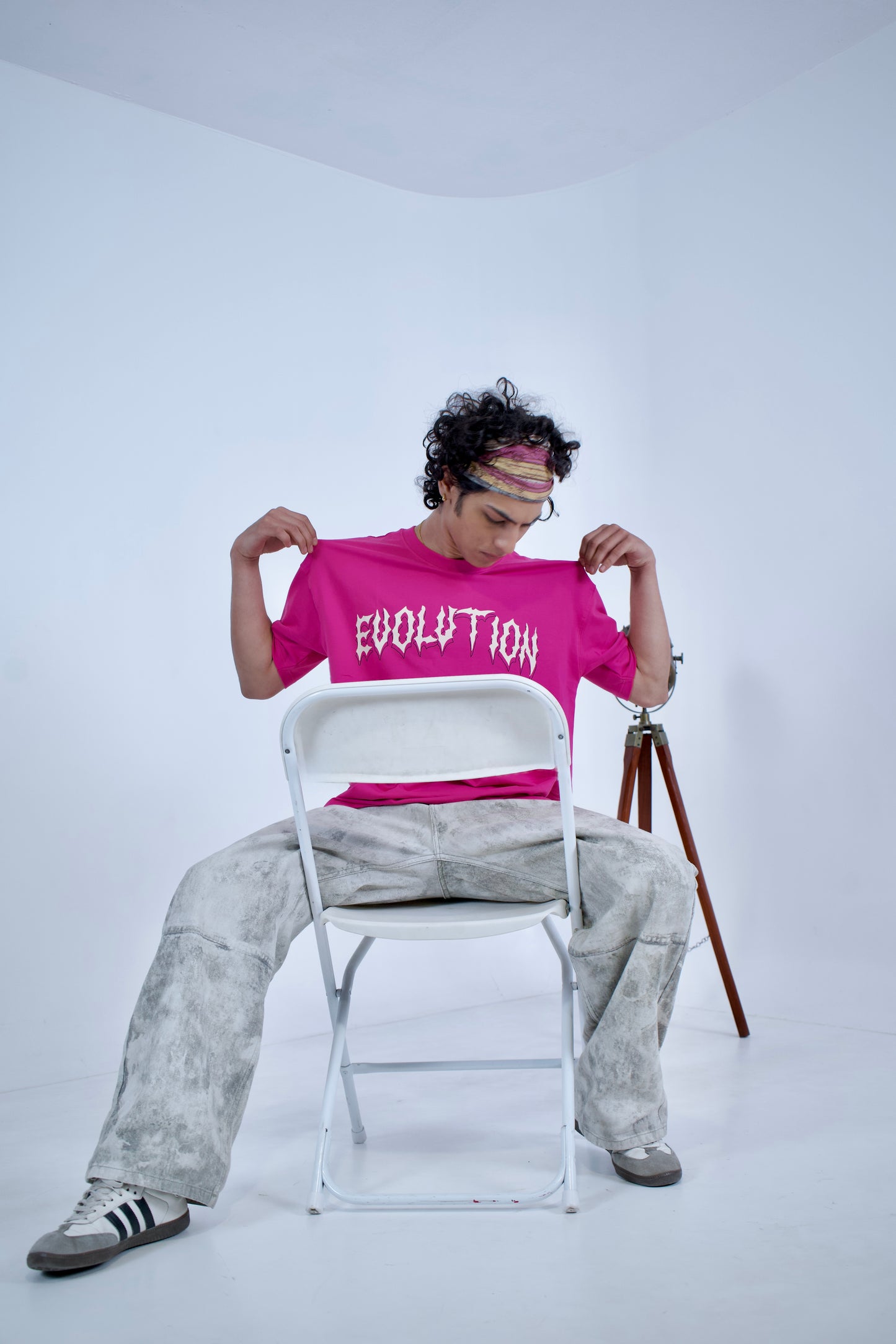 Evolution T-shirt pink [Unisex]